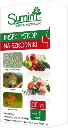 Insectystop zwalcza owady i larwy - 100 ml Sumin