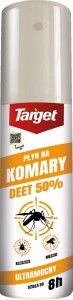 Płyn na komary, kleszcze i meszki – 50% DEET – 80 ml Target