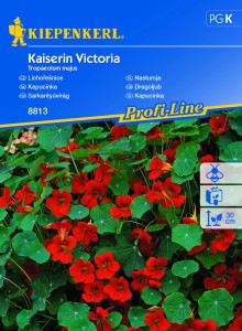 Nasturcja 'Kaiserin Victoria' - nasiona nasturcji - Kiepenkerl