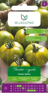 Pomidor 'Green Zebra' 0.2 grama - nasiona W. Legutko