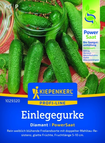 Ogórek konserwowy 'Diamant' F1 - nasiona otoczkowane - Kiepenkerl