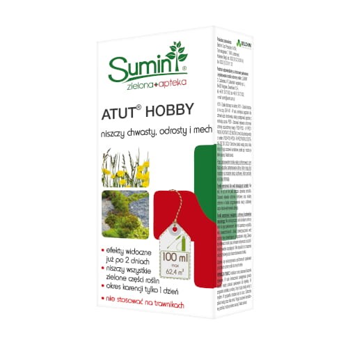 Atut Hobby 100 ml – środek na chwasty i mech – Sumin