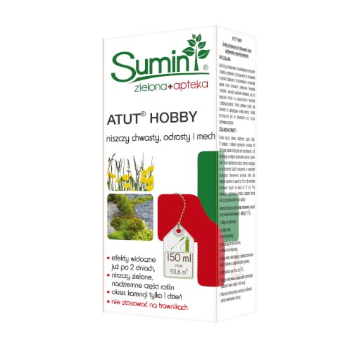 Atut Hobby 100 ml – środek na chwasty i mech – Sumin