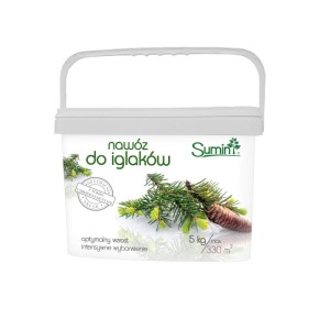 Nawóz do iglaków - granulowany nawóz do roślin iglastych - 5 kg Sumin