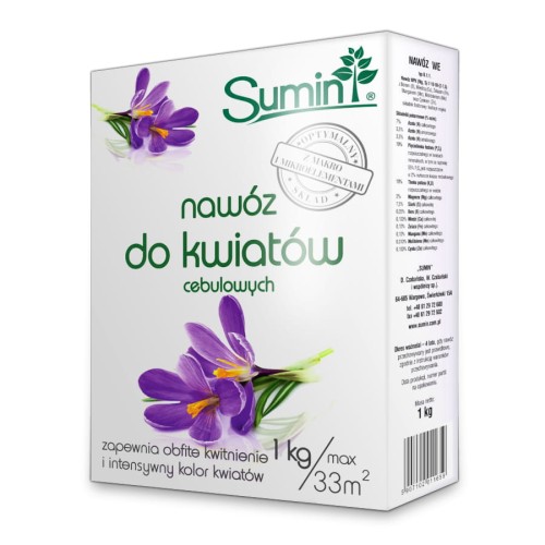 Nawóz Do Kwiatów Cebulowych 1 kg Sumin