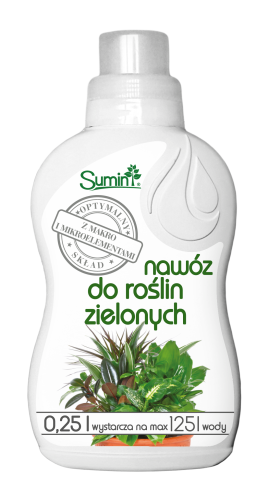 Nawóz Płynny Do Roślin Zielonych 250 ml Sumin
