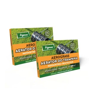AeroGrass - biologiczny aerator do trawnika Vegano 2x 50 gramów - 500 m2