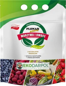 Plonar Active ekologiczny nawóz do warzyw i owoców granulowany – 3 kg Ekodarpol