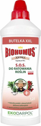 Biohumus Extra SOS do ratowania roślin 1,2 litra