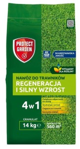 Nawóz wiosenny do trawników "Regeneracja i silny wzrost" 14 kg