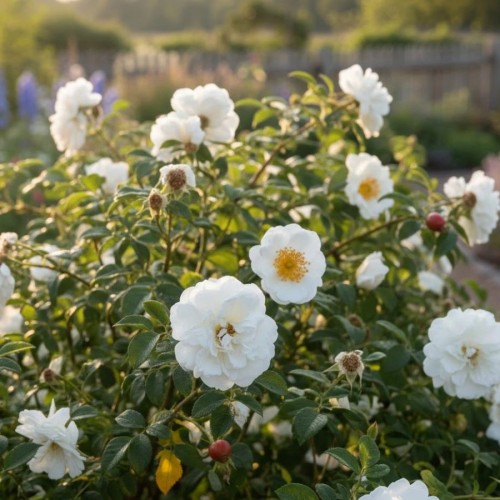 Róża pomarszczona 'Alba' (Rosa Rugosa Alba) - sadzonka róży