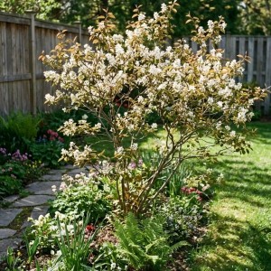Świdośliwa Lamarcka - sadzonka  (Amelanchier Canadensis Lamarckii)