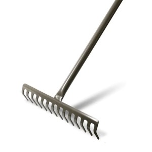 Grabie metalowe 14-zębne Green Star