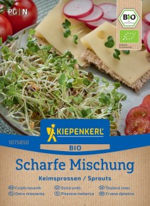 Nasiona na kiełki - mieszanka ostra