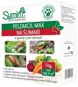 Pełzakol Max 1 kg Sumin - preparat na ślimaki
