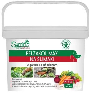 Pełzakol Max 4,5 kg Sumin - preparat na ślimaki