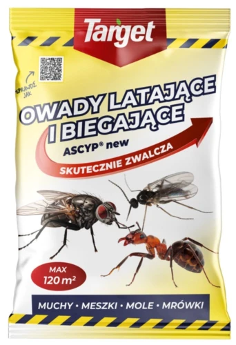 Ascyp new - zwalcza owady latające i biegające - 20 g Target