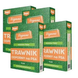 Trawnik z mikrokoniczyną samonawożący  – odporny na mocz psa – 4 kg Vegano
