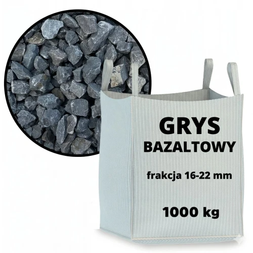 Grys Bazaltowy 16-22 mm 1000 kg Sand Kruszywa