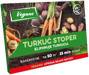 Turkuć Stoper 25 MLN – pożyteczne nicienie na turkucie i inne szkodniki – Vegano