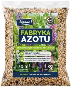 Mieszanka poplonowa Vegano Fabryka Azotu - 1 kg - do 70 m²