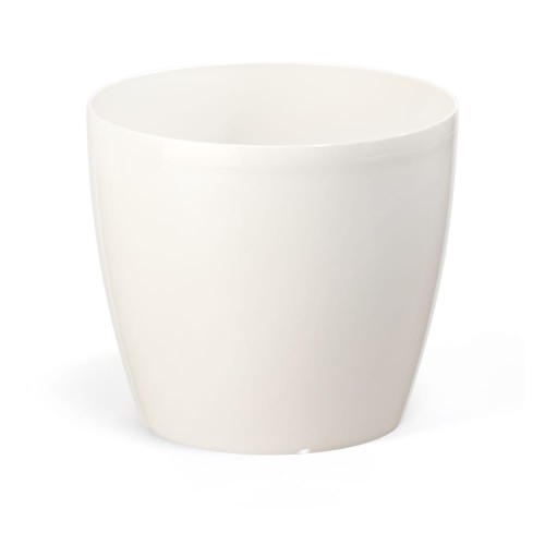 Osłonka "Magnolia" średnica 15,5 cm kremowa