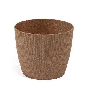 Osłonka na doniczkę Magnolia Eco Wood 220 Jumper naturalne drewno