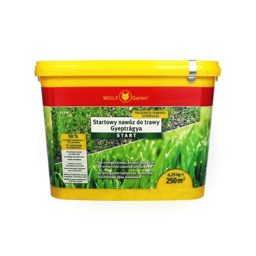 Startowy nawóz do trawy LY 250 6,25 kg - nawóz do trawnika – Wolf Garten