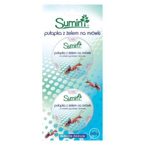 Pułapka z żelem na mrówki do pomieszczeń 2 szt. – 20 g Sumin