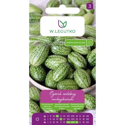 Ogórek ozdobny meksykański 0,05 g - nasiona W. Legutko