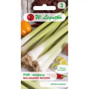 Por wczesny "Bulgaarse Reuzen" 1 g - nasiona W. Legutko