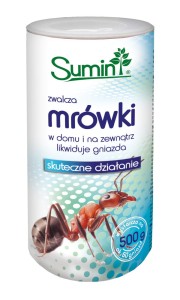 Granulat na mrówki  "Mrówkozol" - do stosowania wewnątrz i na zewnątrz - 500 g