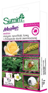 Mospilan 20 SP zwalcza mszyce, opuchlaki, larwy i stonkę  10 g